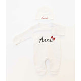 Personalized baby girl gift set